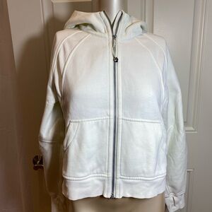 Lululemon Athletica Cream Zip-Up Hoodie